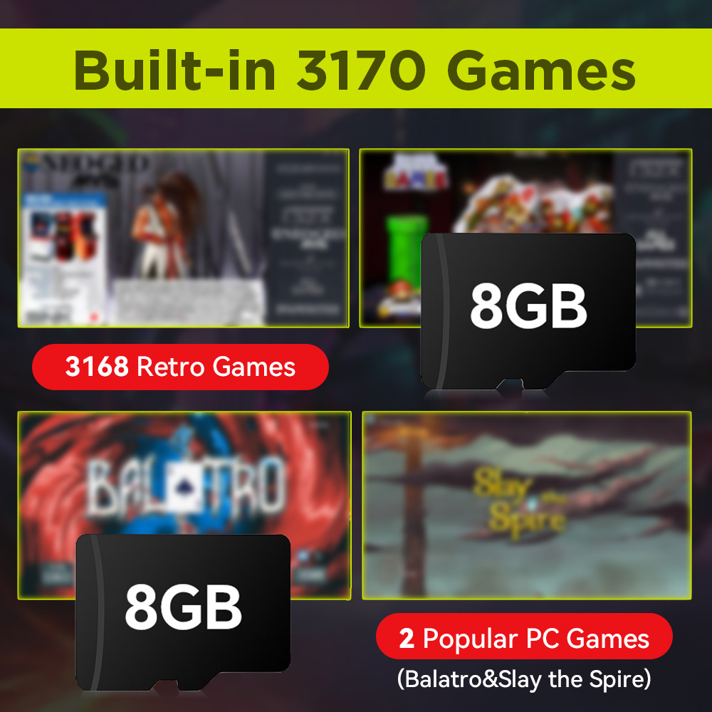 8GB Game TF Card with 3170 Ret - огляд і ціна Retro Gaming Os