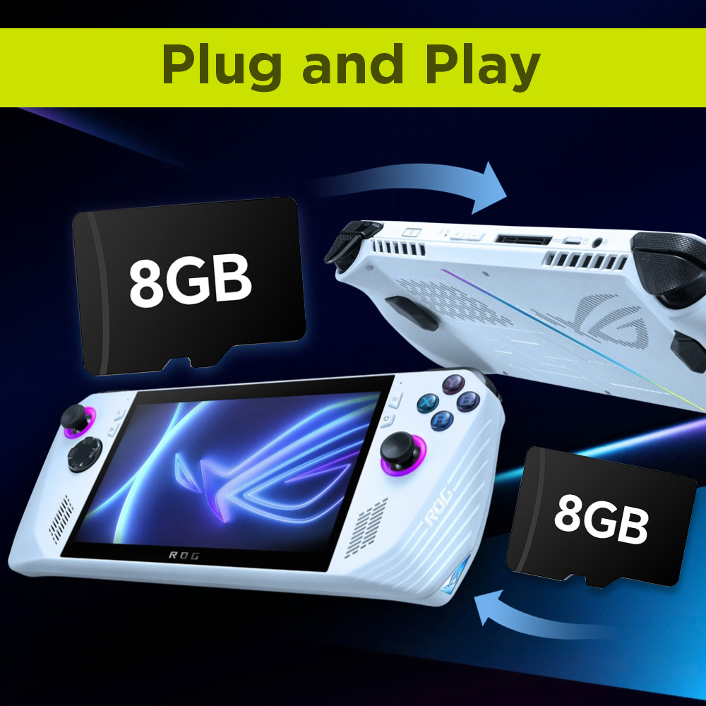 8GB Game TF Card with 3170 Ret - огляд і ціна Retro Gaming Os