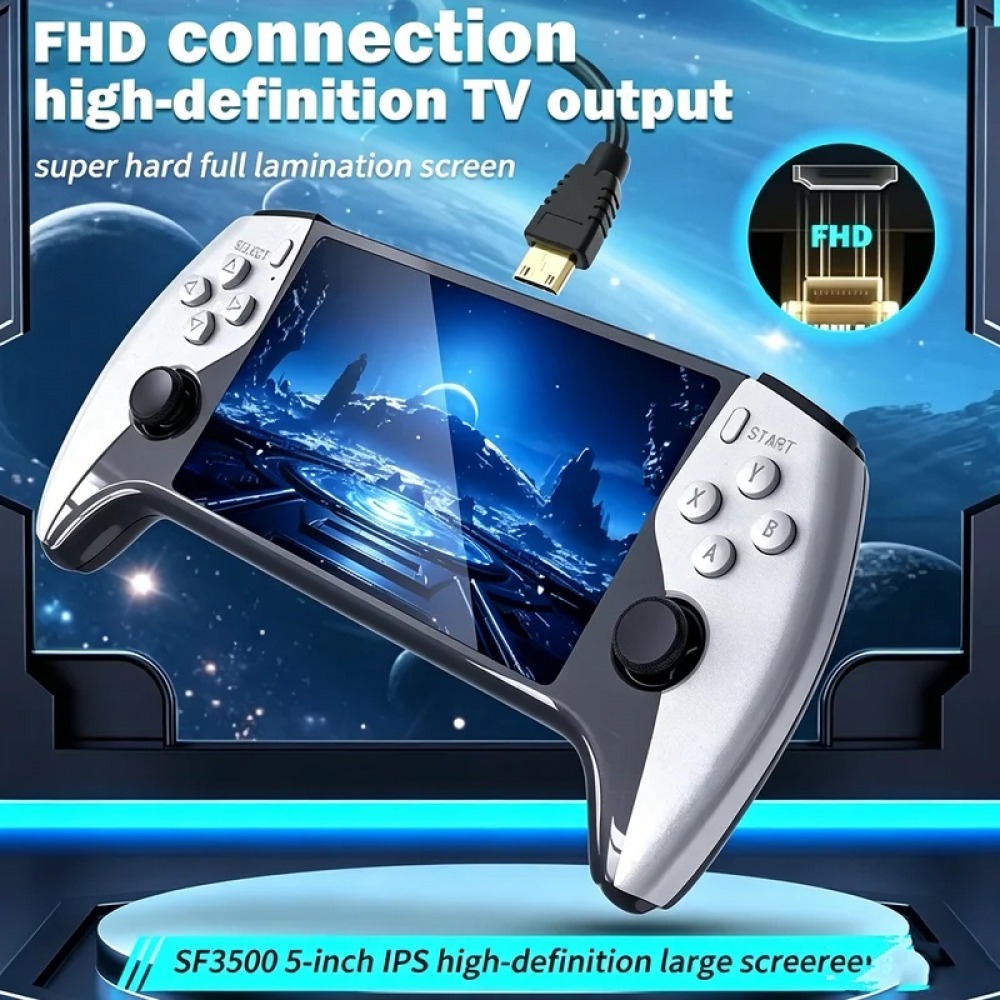 SF3500 5 inch Handheld Game Co - огляд і ціна Retro Gaming Fun