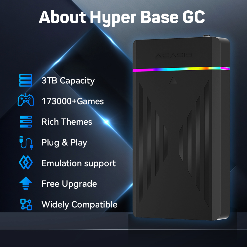3TB Portable Gaming HDD Launch - огляд і ціна Retro Gaming Hdd