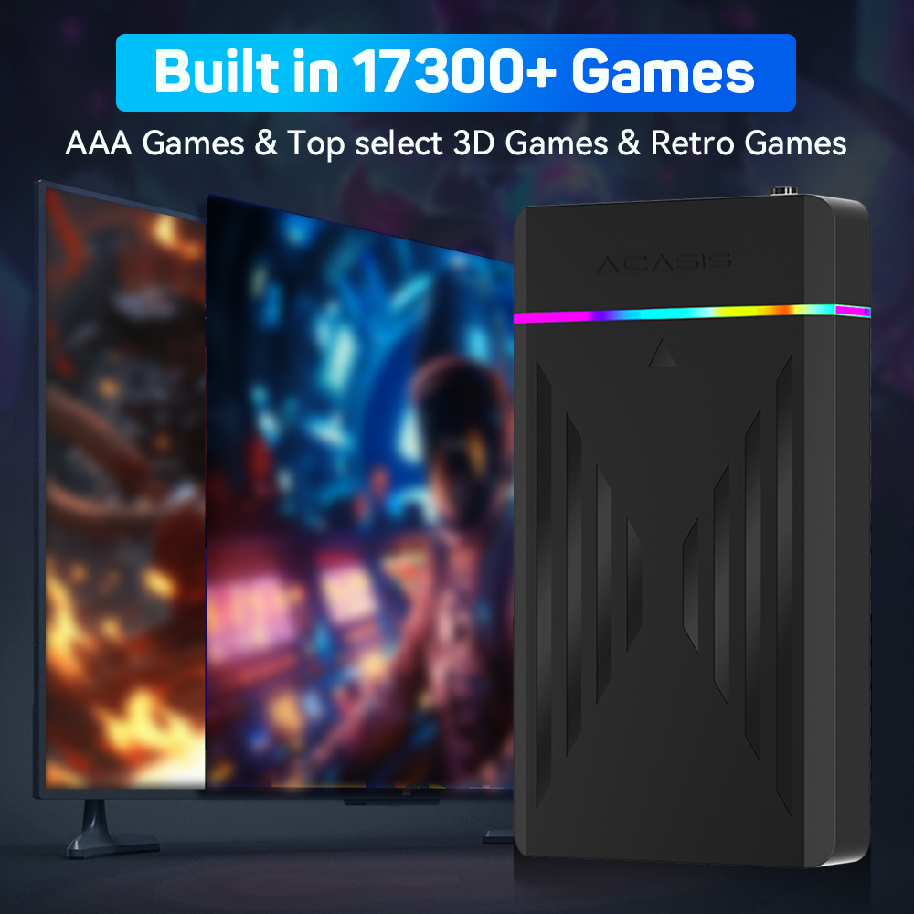 3TB Portable Gaming HDD Launch - огляд і ціна Retro Gaming Hdd