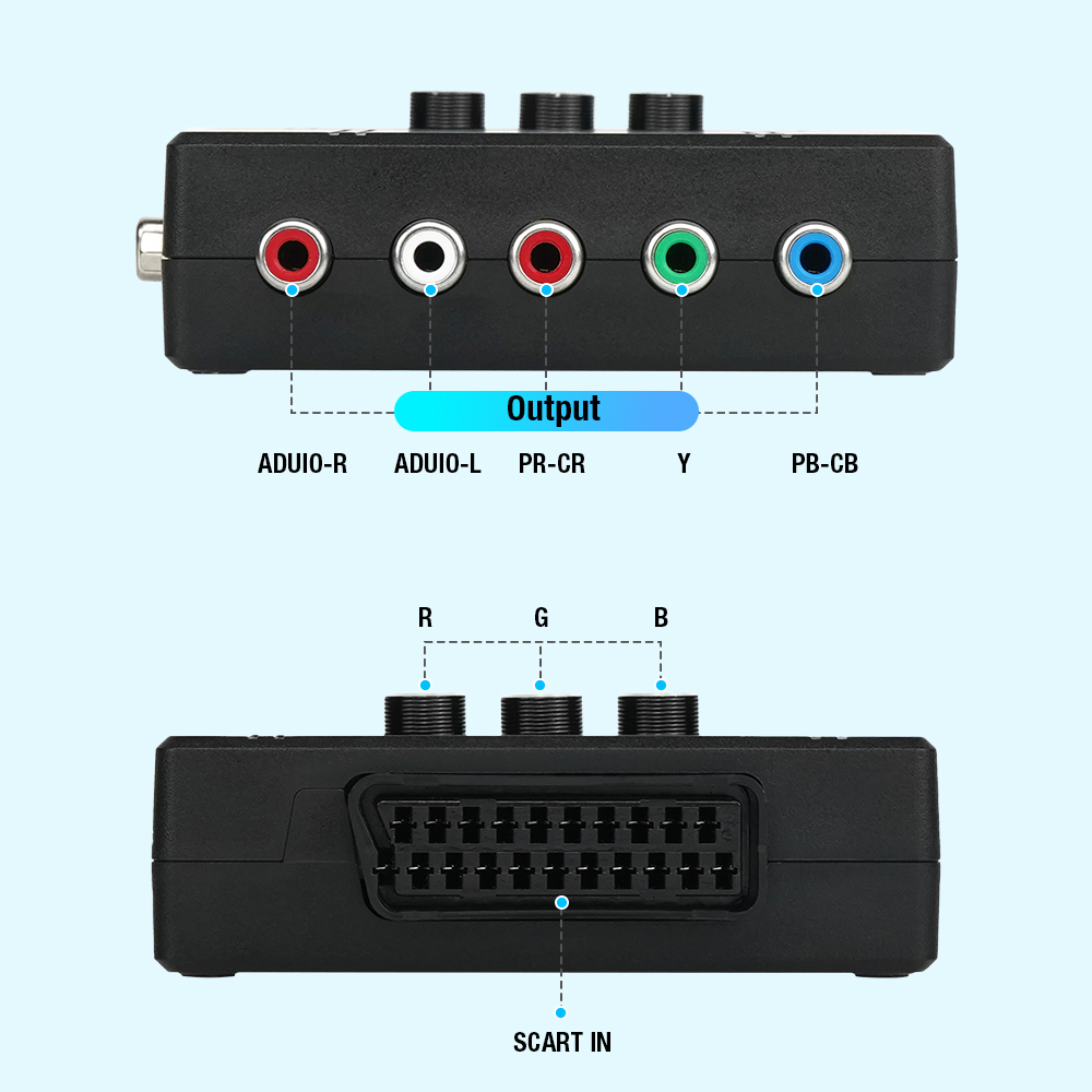 RGBS VGA to YPBPR Component Co - огляд і ціна Retro Gaming Fun